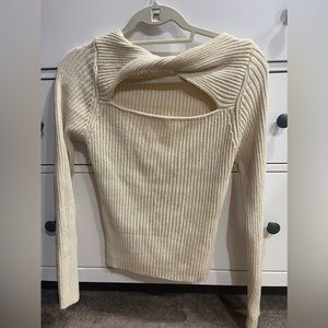 ASTR Twist neck sweater